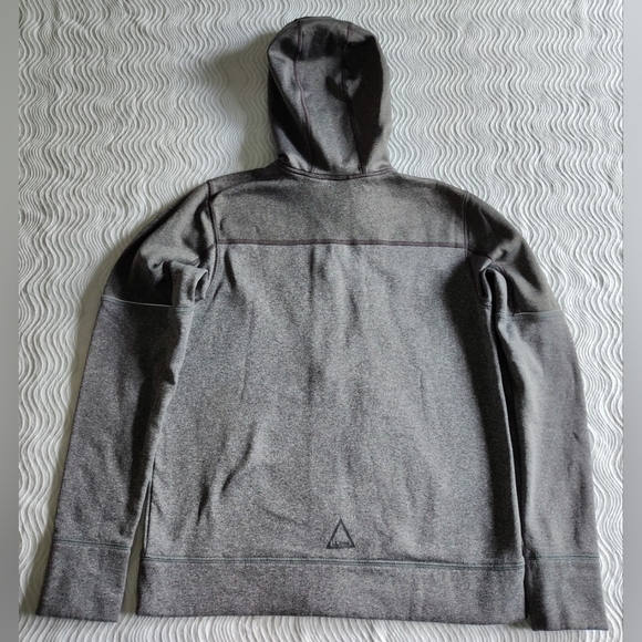 LL Bean Kids' Full-Zip Hoodie Sweatshirt Size Large L 14-16 Gray Fleece Interior - Picture 17 of 17